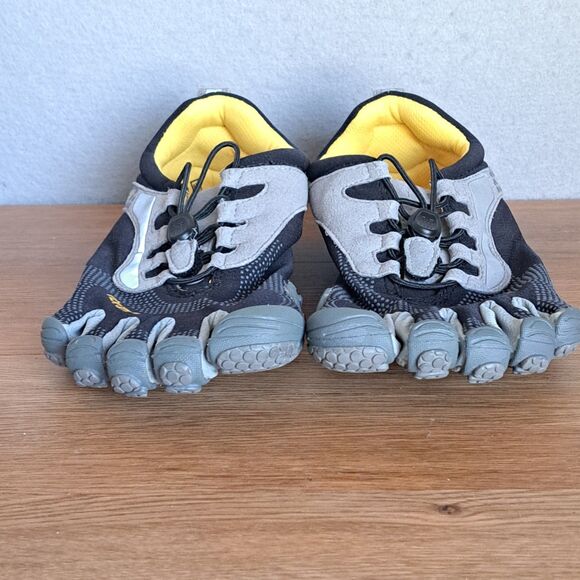 Vibram FiveFingers LS Bikila Womens Size EU 39 US 8 Gray Black W358 Sandals Shoe - Picture 2 of 12